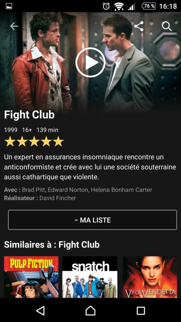 watch Fight Club in Canada
