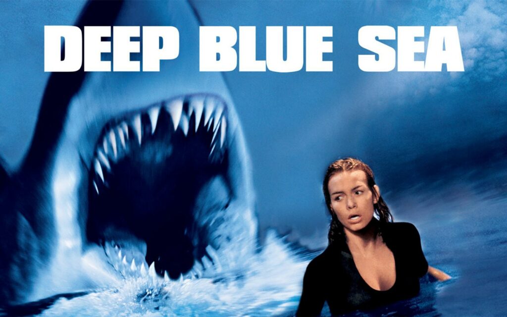 Best Horror Movies on Tubi Canada Deep Blue Sea (1999)