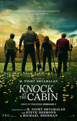 Knock at the Cabin official poster 